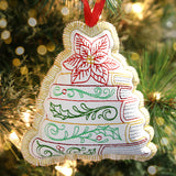 Crafty Christmas Book Stack (In-the-Hoop)