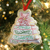 Crafty Christmas Book Stack (In-the-Hoop)