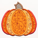 Harvest Pumpkin Trivet (In-the-Hoop)