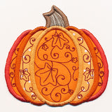 Harvest Pumpkin Trivet (In-the-Hoop)