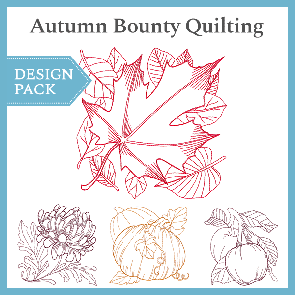 A Autumn Bounty Quilting Design Pack