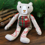 Vintage Bear Doll (In-the-Hoop)