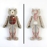 Vintage Bear Doll (In-the-Hoop)