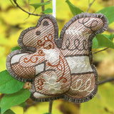 Woodland Wildlife Ornament - Squirrel (In-the-Hoop)