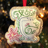 Crafty Christmas Stand Mixer Ornament (In-the-Hoop)