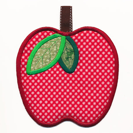 Golden Autumn Apple Trivet (In-the-Hoop)