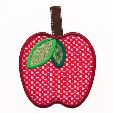 Golden Autumn Apple Trivet (In-the-Hoop)
