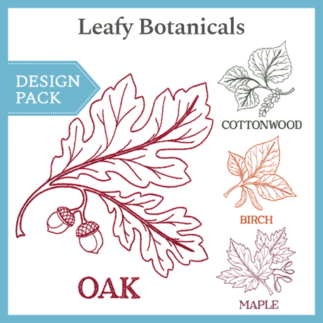 A Leafy Botanicals Design Pack
