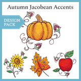 A Autumn Jacobean Accents Design Pack