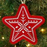 Nordic Christmas Ornament - Star (In-the-Hoop)