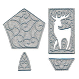 Enchanted Reindeer Lantern (Lace)