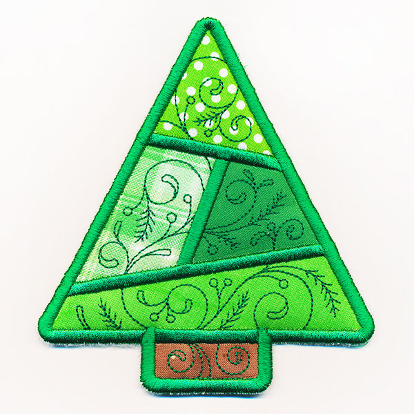 Very Merry Christmas Tree Trivet (In-the-Hoop)