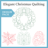 A Elegant Christmas Quilting Design Pack