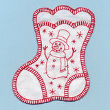 Snowman Stocking (In-the-Hoop)