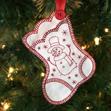 Snowman Stocking (In-the-Hoop)