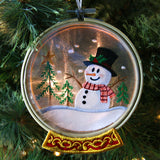Winter Scene Snowglobe (Organza)
