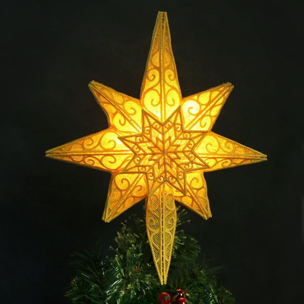 Star of Bethlehem Tree Topper (Lace)