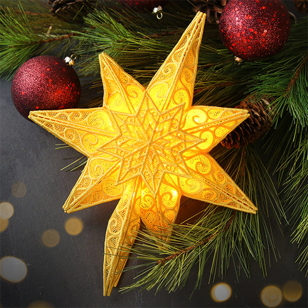 Star of Bethlehem Tree Topper (Lace)