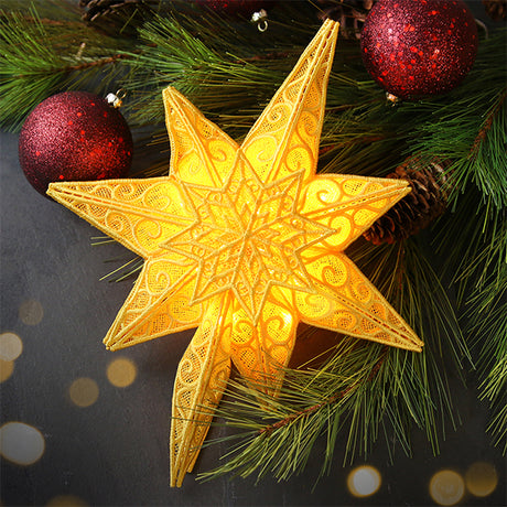 Star of Bethlehem Tree Topper (Lace)