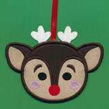 Christmas Treat Holder - Reindeer (In-the-Hoop)