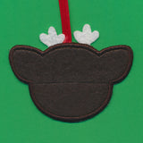 Christmas Treat Holder - Reindeer (In-the-Hoop)