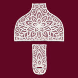 Poinsettia Towel Topper (Lace)