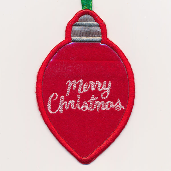 Ornament Treat Holder (In-the-Hoop)