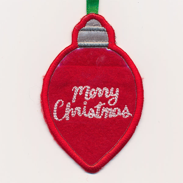 Ornament Treat Holder (In-the-Hoop)