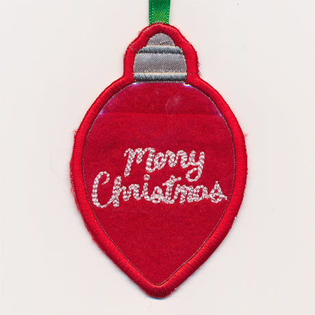 Ornament Treat Holder (In-the-Hoop)