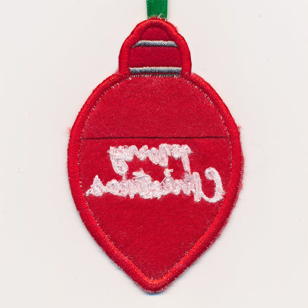 Ornament Treat Holder (In-the-Hoop)