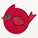 Roly-Poly Cardinal Trivet (In-the-Hoop)