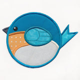 Roly-Poly Bluebird Trivet (In-the-Hoop)