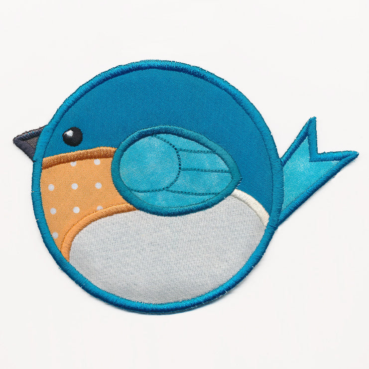 Roly-Poly Bluebird Trivet (In-the-Hoop)