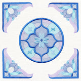 Victorian Stained Glass Pillow Pair