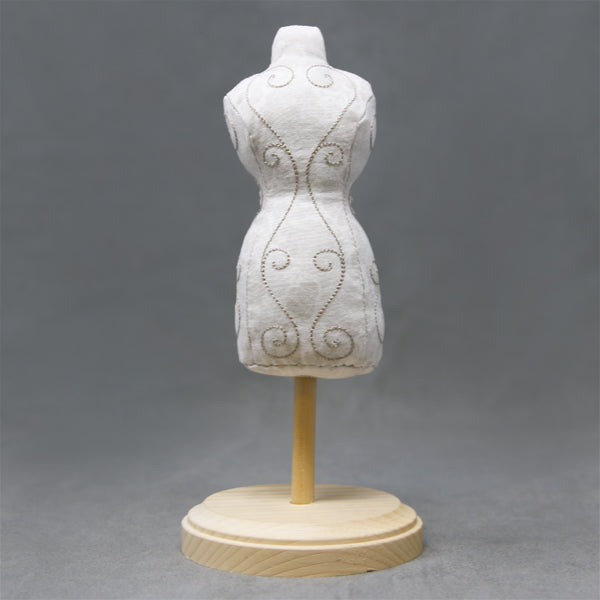 Dress Form Pincushion (In-the-Hoop)