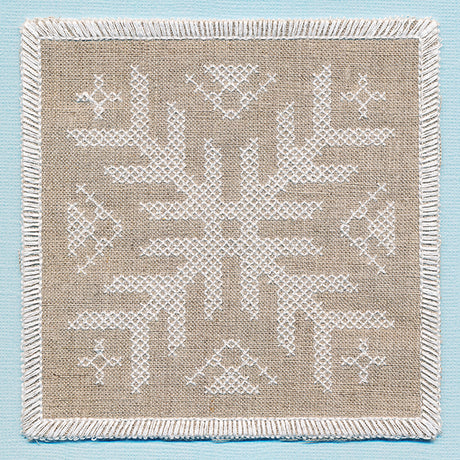 Nordic Snowflake Handwarmer 2 (In-the-Hoop)