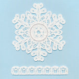 Snowflake Tea Light Holder (Battenburg Lace)