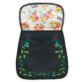 Folk Flowers Leather Purse (In-the-Hoop)