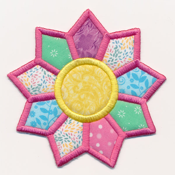 Blooming Daisy Trivet (In-the-Hoop)