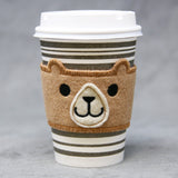 Coffee Cup Cozy - Bear (In-the-Hoop)
