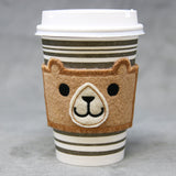 Coffee Cup Cozy - Bear (In-the-Hoop)