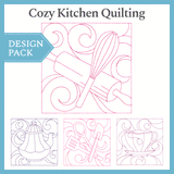 A Cozy Kitchen Quilting Design Pack