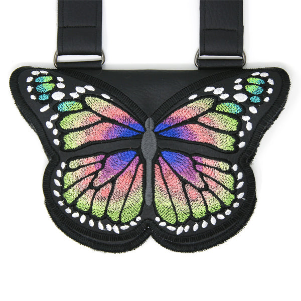 Butterfly Leather Purse (In-the-Hoop)
