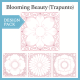 A Blooming Beauty (Trapunto) Design Pack