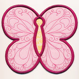 Fluttering Butterfly Trivet (In-the-Hoop)