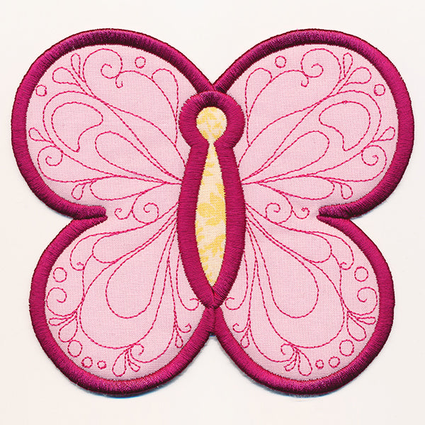 Fluttering Butterfly Trivet (In-the-Hoop)