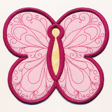 Fluttering Butterfly Trivet (In-the-Hoop)
