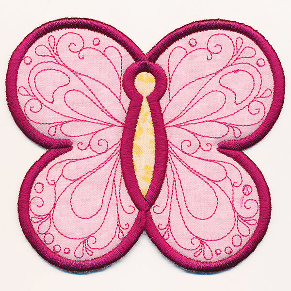 Fluttering Butterfly Trivet (In-the-Hoop)