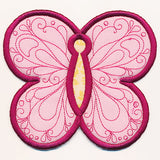 Fluttering Butterfly Trivet (In-the-Hoop)