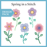 A Spring in a Stitch Design Pack